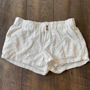 Embroidered shorts
